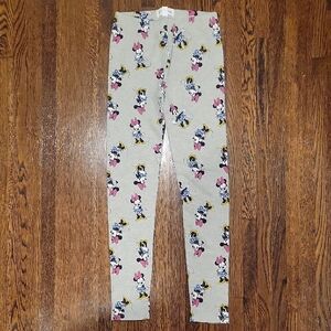 Disney Kids Minnie Mouse Patterned Leggings